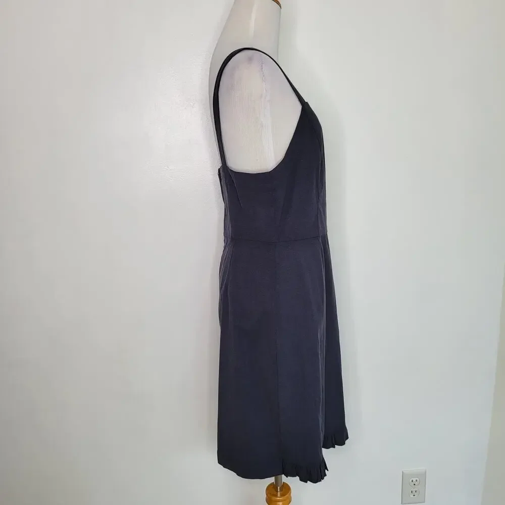 NWT ModCloth Summer Dress Ruffle Strap Apron Wedding Guest Date Night Women 10